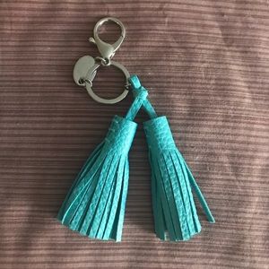 Teal key chain